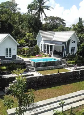 Villa Cantik View Sungai di Nanggulan Kulon Progo