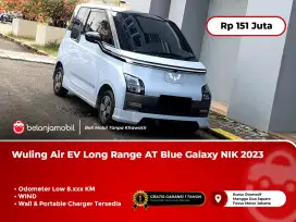[ LOW KM 8RB ] Wuling Air EV Long Range AT Blue Galaxy NIK 2023/2024