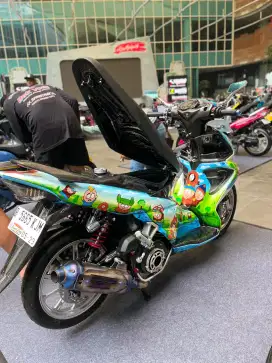 Suzuki Skywave Full Modifikasi
