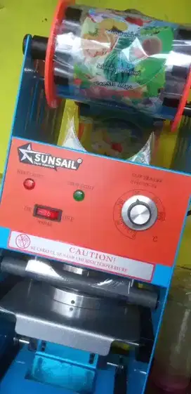Di jual mesin sealer & 5 tempat es buah
