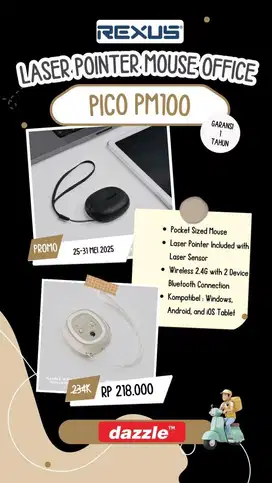 Pointer + mouse pico pm100