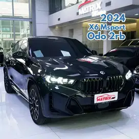 BMW X6 xDrive40i Msport 2024 Black on Red ATPM xDrive M Sport Hitam