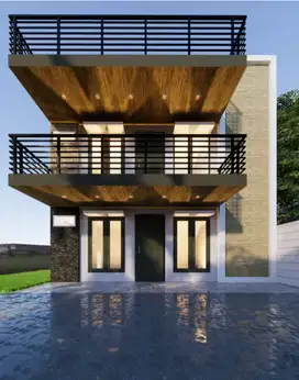 RUMAH KOST BARU DIJUAL DESAIN MODERN MINIMALIS
