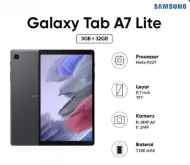 SAMSUNG TAB A7 lite - tablet 8 inch