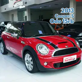 Mini Cooper S 2013 NIK 2012 Red Hot on Black 2.0 3 Door Merah