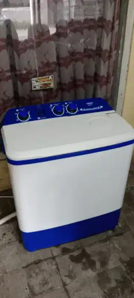 DIJUAL MESIN CUCI AQUA 8 KILO NORMAL LOKASI LENTENG JAK-SEL