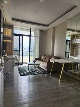 JUAL APARTEMEN VERTU 1BR FULL FURNISH BARU LANTAI 10 BAGUS SIAP HUNI