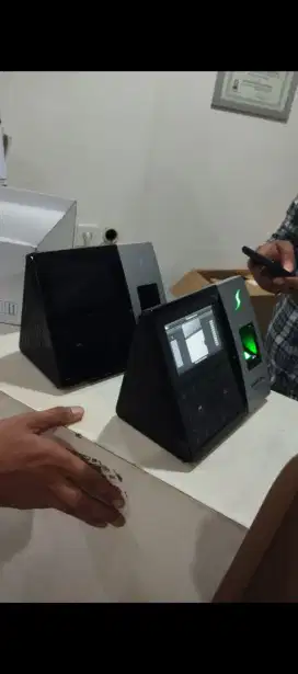 PASANG MESIN ABSENSI ACCESS CONTROL ZKTECO SOLUTION HIKVISION GARANSI