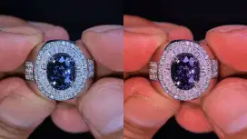Batu Natural Super RARE Color Change Spinel Burma 2.14 Ct NTE Certifid