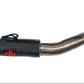 Knalpot Yakuza Er7 fullsystem header blue