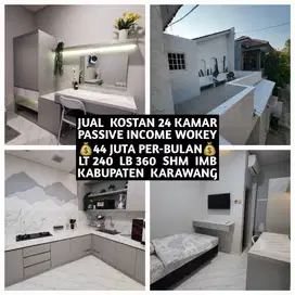 JUAL KOS KOST KOSAN KOSTAN 24 KAMAR DI KARAWANG BARAT