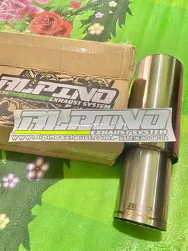Di jual MUFFLER ALPINO F02 V2