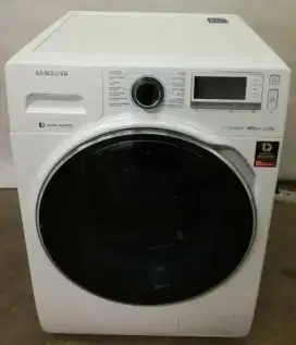 Mesin Cuci Otomatis Laundry Front Loading Samsung Ecobubble 12 kilo Kg