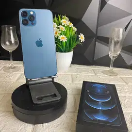 iphone 12 pro max 256gb ex ibox Fullset mulus Bisa COD dan TT
