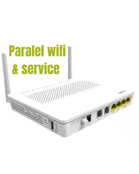 Service wifi pararel dan instalasi