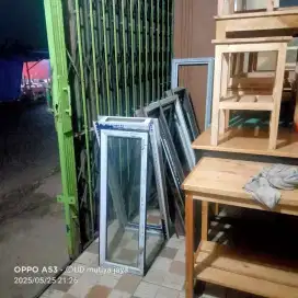 Kesen jendela tinggal pasang murah ukuran L40 T100
