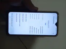 Di jual BU hp Samsung galaxy A10 ram 2/32, lokasi Jakpus