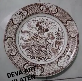 Piring ketamik eropa 1800an