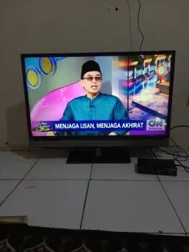 Jual tv led thosiba 32 inchi+stb