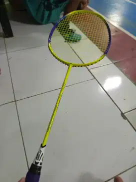 Raket Yonex nano flare yellow clear 02