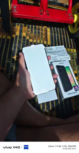 Samsung A56 ram 12/256 baru buka dua aja 100% new nota ada bonus