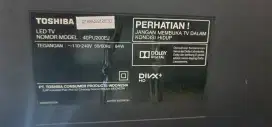 TV Toshiba rusak
