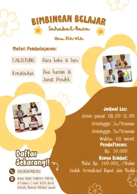 Bimbel sahabat baca