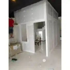 Partisi skat ruangan,partisi gypsum,partisi pvc,plafon pvc,dll