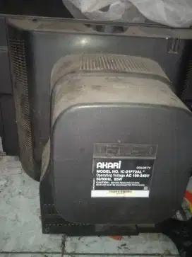 Jual tv tabung 21 in. Akari