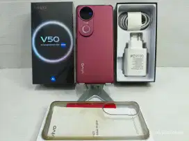 Vivo V50 5G 12/256 Gb Likenew 100% Ex Review Garansi 11 bln bs TT yah