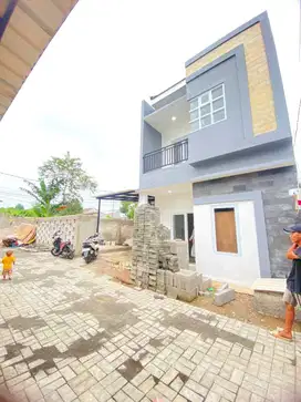 Dijual rumah siap huni dalam cluster dekat stasiun Sudimara ciputat