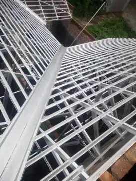 Rangka atap baja ringan,renovasi atap rumah