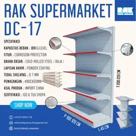 Rak Supermarket DC-17 Kapasitas 80Kg/Level