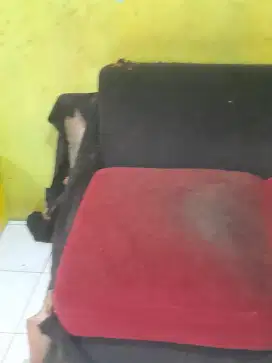 Sofa L apa adanya