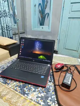 Laptop Hp 14 inch slim Ram 4gb Hdd 500
