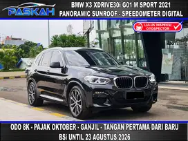 M Sport Odo=8k Bunga=4.5% GanjiL BMW X3 Xdrive 3.0i M Sport 2021 Yopi