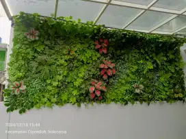Vertical garden sintetis artificial