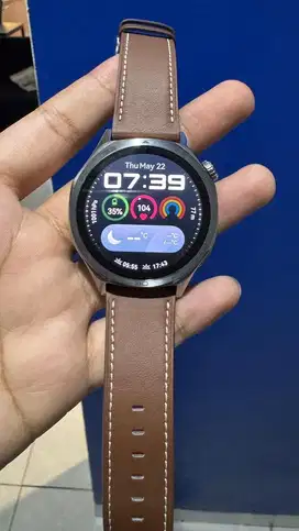 Smartwatch Huawei GT5 46 mm warna Brown