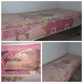 Dijual Cepat! Springbed 120x200 merek American