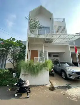 Rumah minimalis Japandi dekat Bintaro Sektor 4