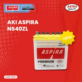 Aki Baru Aspira NS40ZL Calya Sigra Brio Agya Ayla Sirion