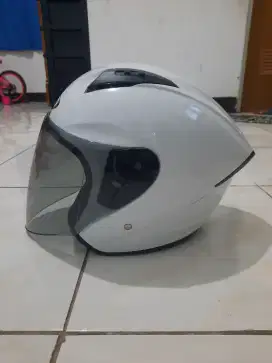 Helm GM G1 white gloss size XL