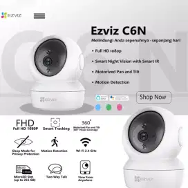 smart cctv ezviz wifi kamera 2mp