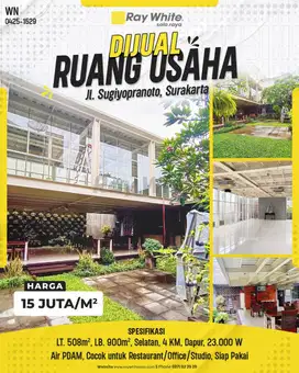 Jual ruang usaha sugiopranoto solo