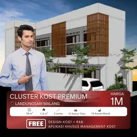 Kost Premium Landungsari Malang Area Kost dan Pemukiman Warga