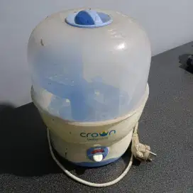 Untuk bersihkan botol bayi dengan uap
