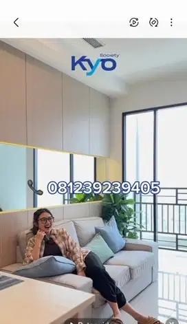 Apartemen berkonsep Jepang Strategis dekat kampus di Surabaya