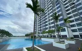 Apartemen 1 Bedroom Full Furnish Lt. 22 View Kota Disewakan Murah
