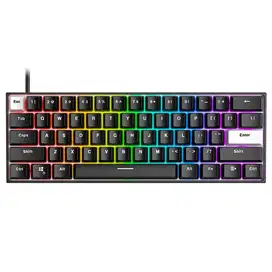 JUAL CEPAT KEYBOAR MECHANICAL FANTECH MAXFIT61 FROST WIRED