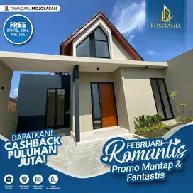 BU.Rumah Modern, Harga Terjangkau di Bosstania Solo